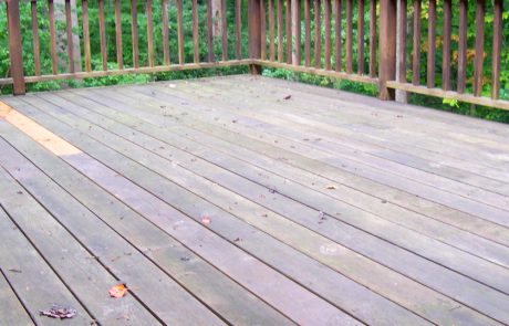 wood power washing