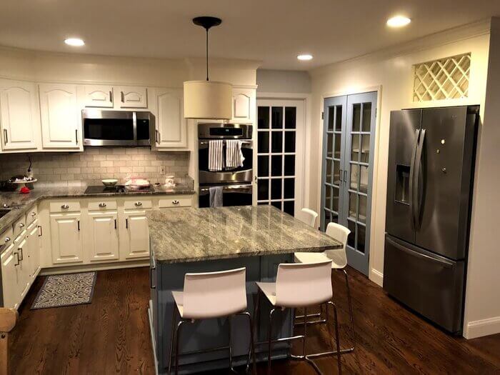 Kitchen cabinets